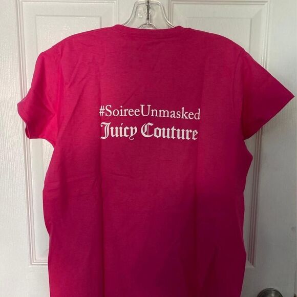 Juicy-couture Women's Hot Pink T-shirt. Size S/M - Picture 3 of 3